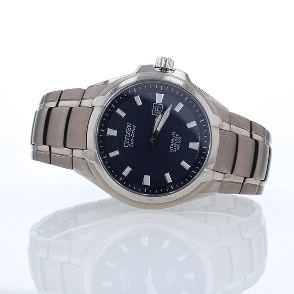 Citizen Eco Drive Paradigm Titanium Men’s Watch - Picture 9 of 12